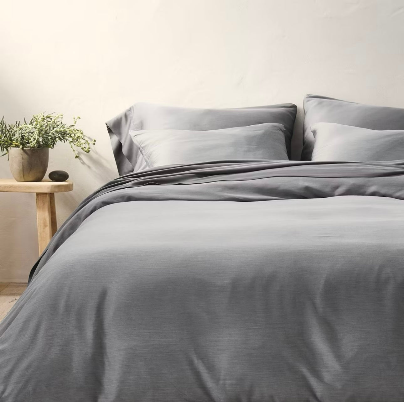 DUVER COVER y Fundas de Almohada Bambú de Rayón | CASALUNA™ Ideal para camas Matrimonial y Queen