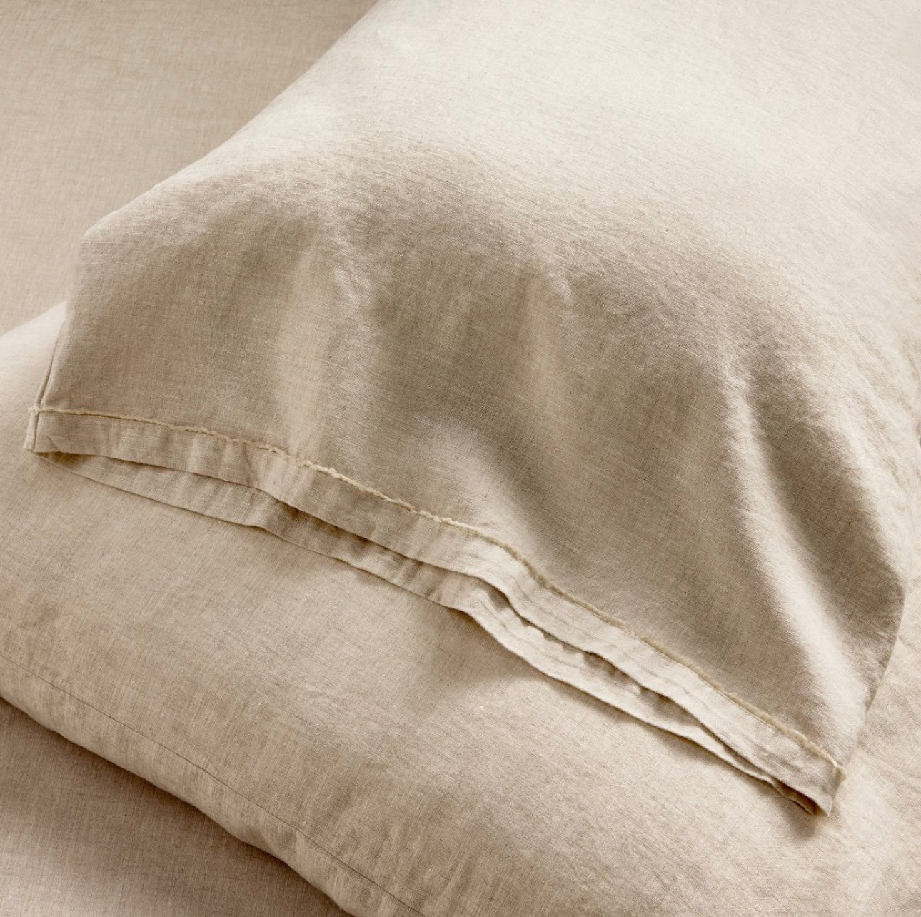 MATRIMONIAL Set de Sábanas 100% Lino | Tono Natural | CASALUNA™