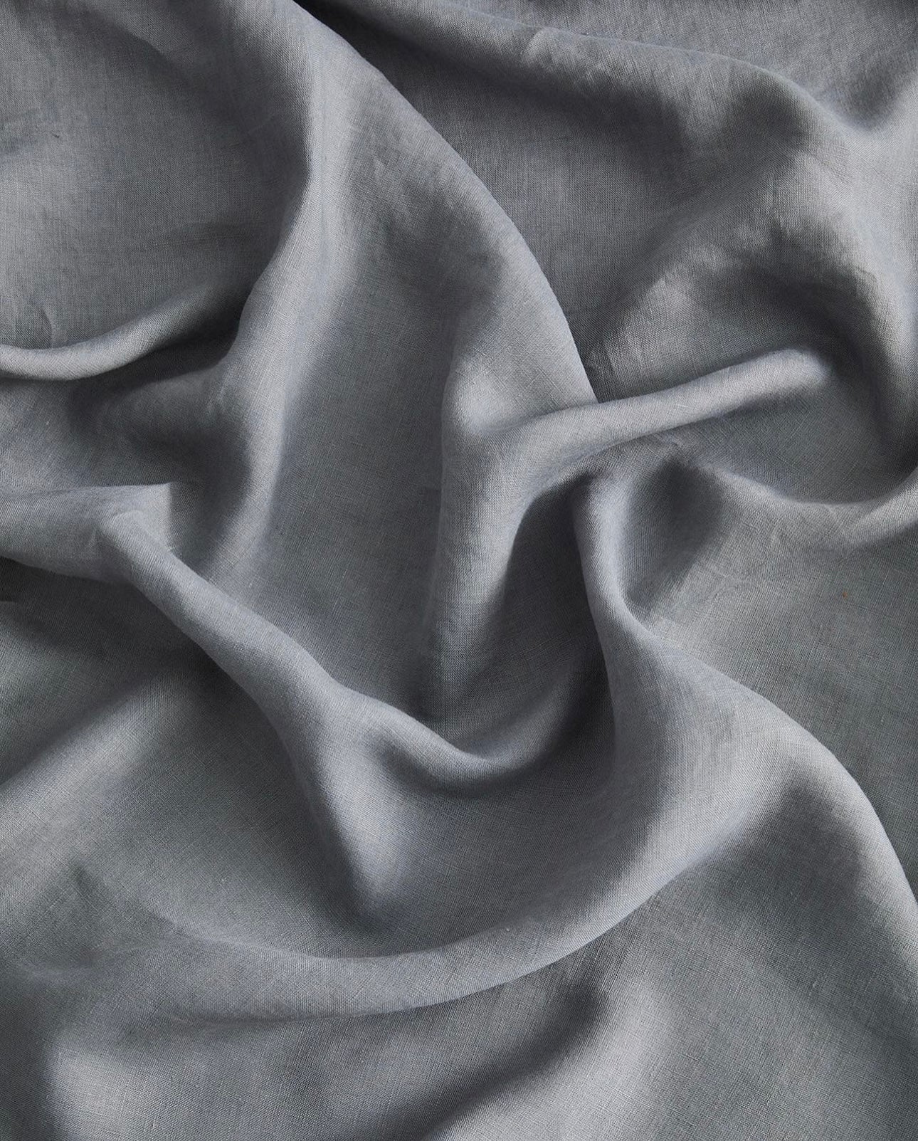 KING SABANA ENCIMERA 100 % LINO FRANCÉS - TONO GRIS - BED THREADS. ¡𝘚𝘰𝘭𝘰 𝘲𝘶𝘦𝘥𝘢 1!