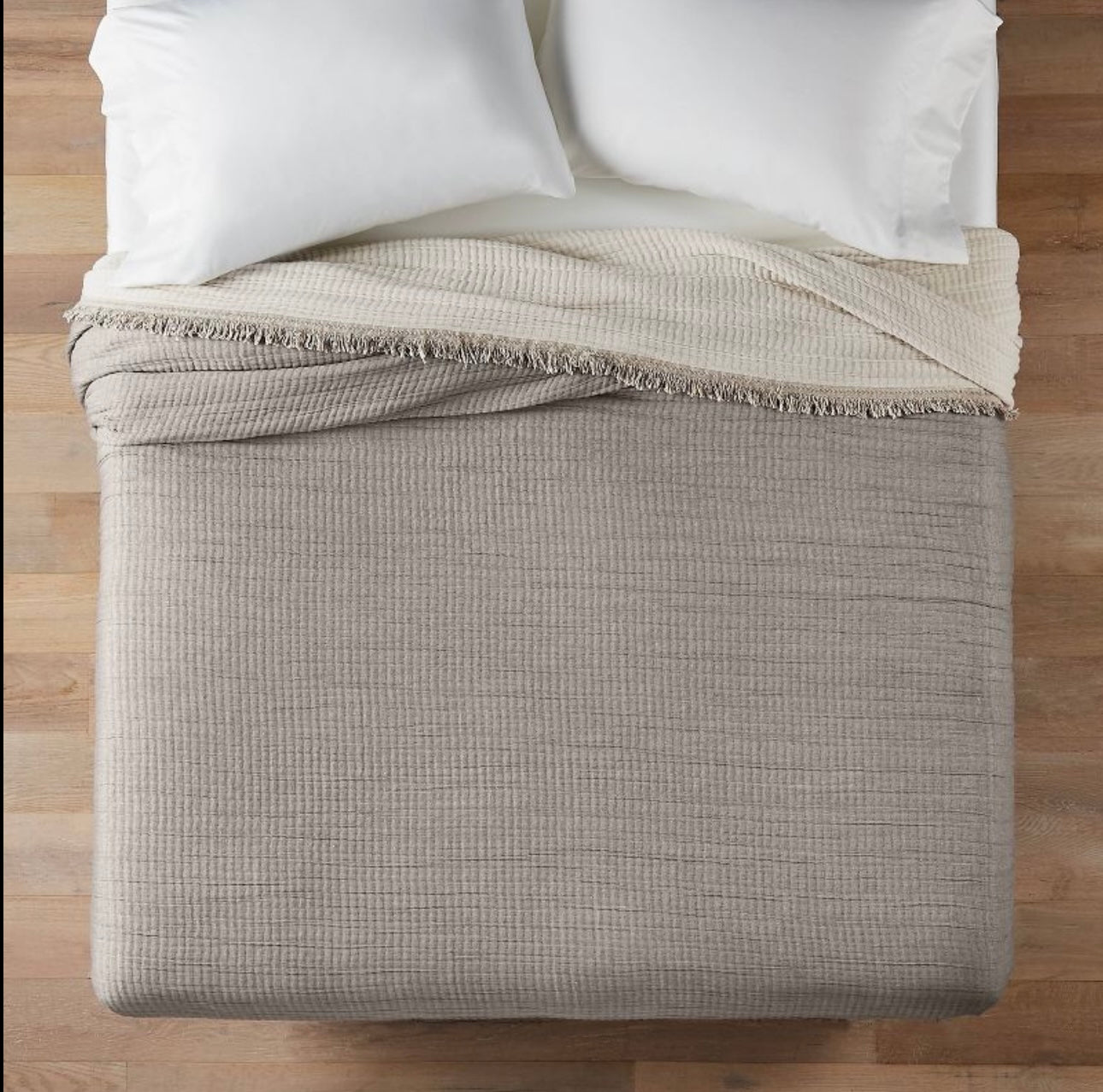 KING Colcha Reversible de Algodón Texturizado | CASALUNA™