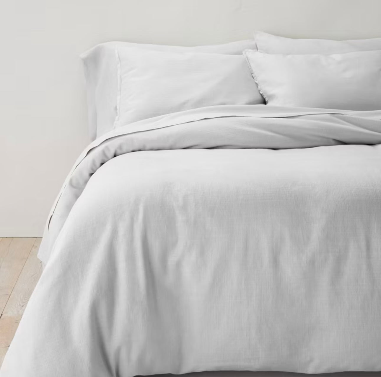 DUVET COVER + Fundas de Almohada | Mezcla de Lino CASALUNA™ Ideal para camas King y Cal King ¡𝘚𝘰𝘭𝘰 𝘲𝘶𝘦𝘥𝘢 1!