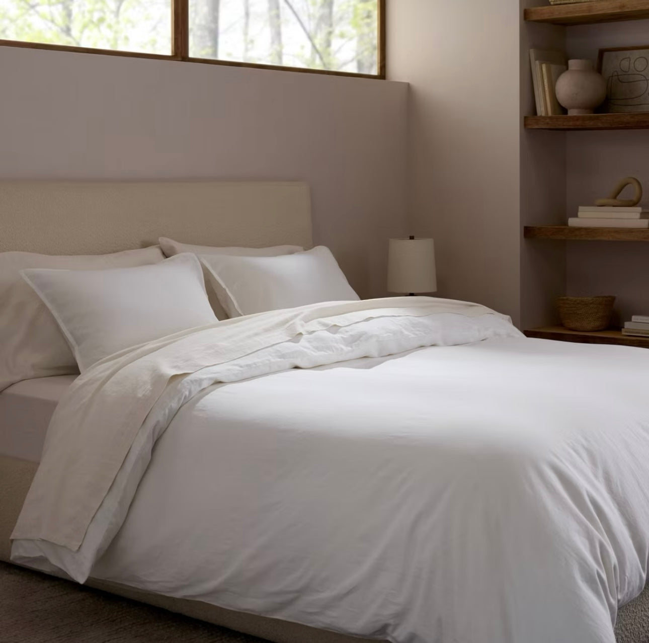 KING/Cal King Duvet Cover Set | 55% Lino 45% Algodón| PARACHUTE™