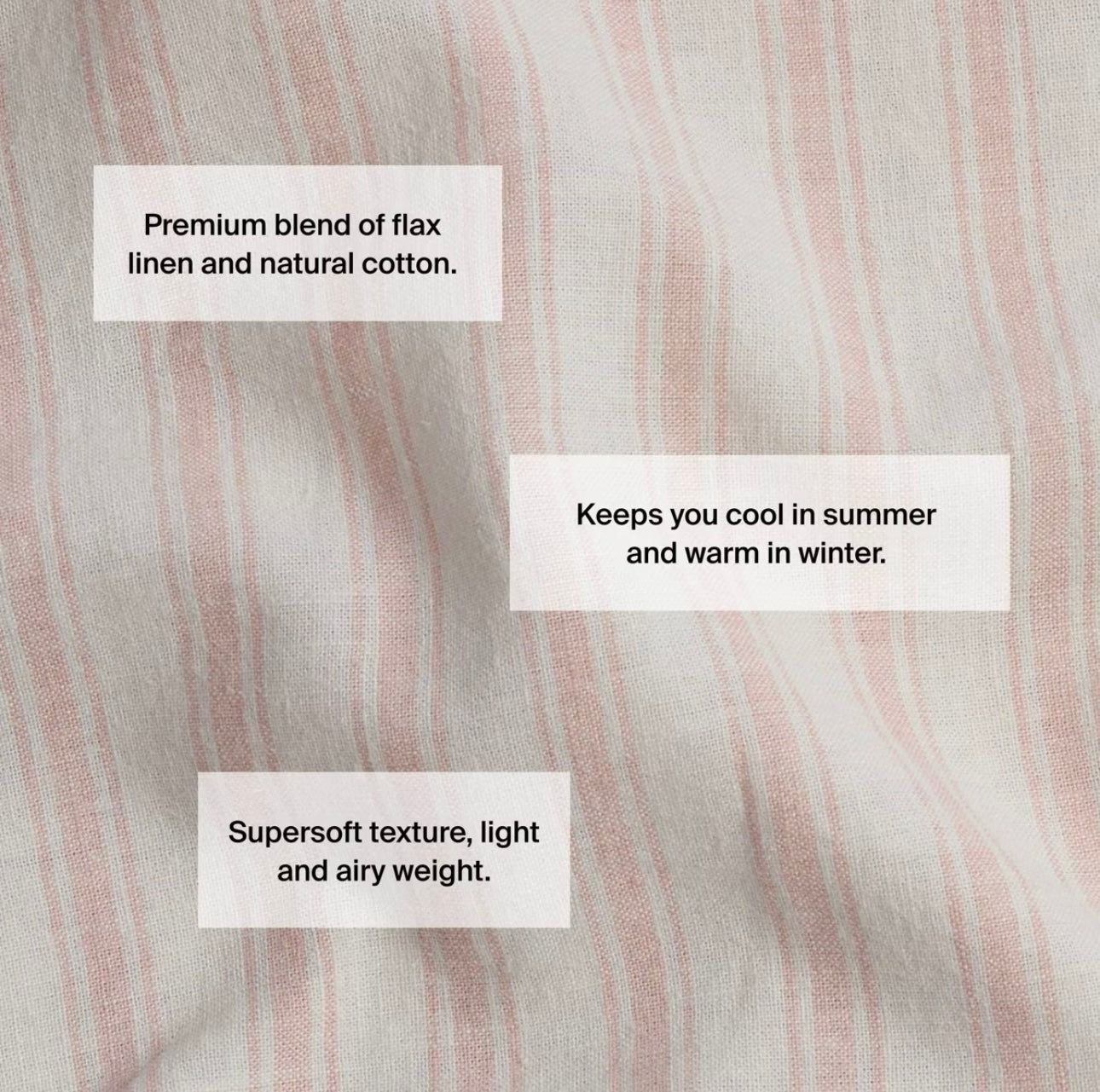 DUVET COVER + Fundas de Almohada | PARACHUTE™ Ideal para camas Matrimonial y Queen