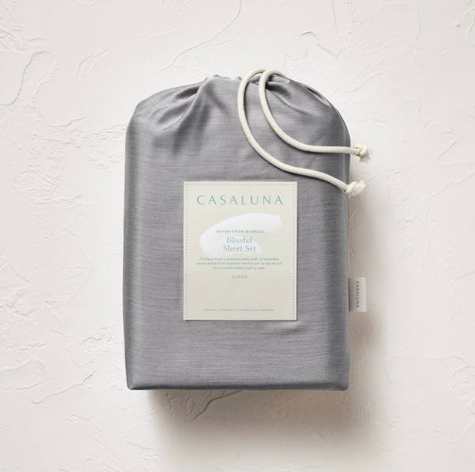 KING Juego de Sábanas Blissful | 100% Rayon de Bambú | CASALUNA™