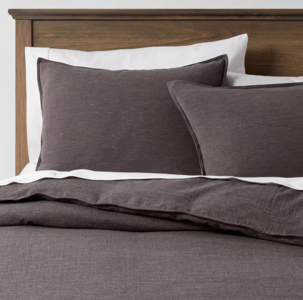 KING DUVET COVER y Fundas de Almohada | Algodón Teñido | THRESHOLD™ ¡𝘚𝘰𝘭𝘰 𝘲𝘶𝘦𝘥𝘢 1!