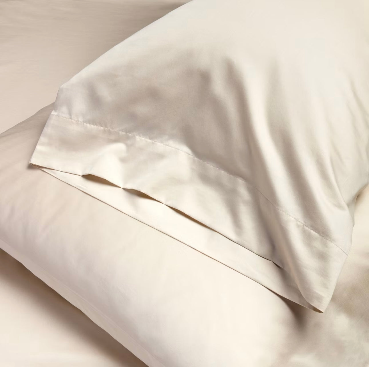 KING Juego de Sábanas Sateen | 600 Hilos | 100% Algodón Premium | CASALUNA™