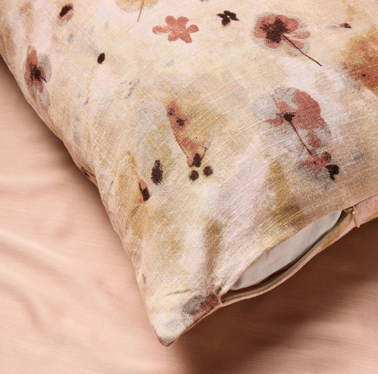 Cojín Decorativo Estampado | Mezcla de Lino | CASALUNA™