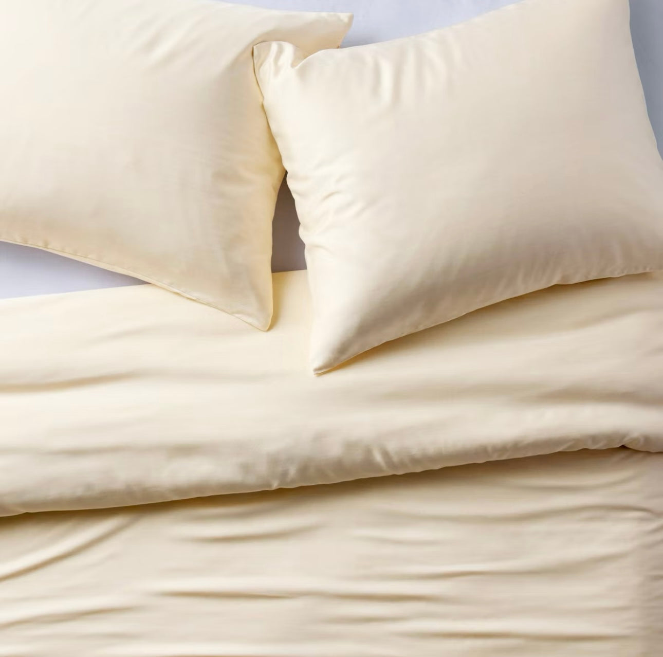 DUVER COVER y Fundas de Almohada Bambú de Rayón | CASALUNA™ Ideal para camas Matrimonial y Queen
