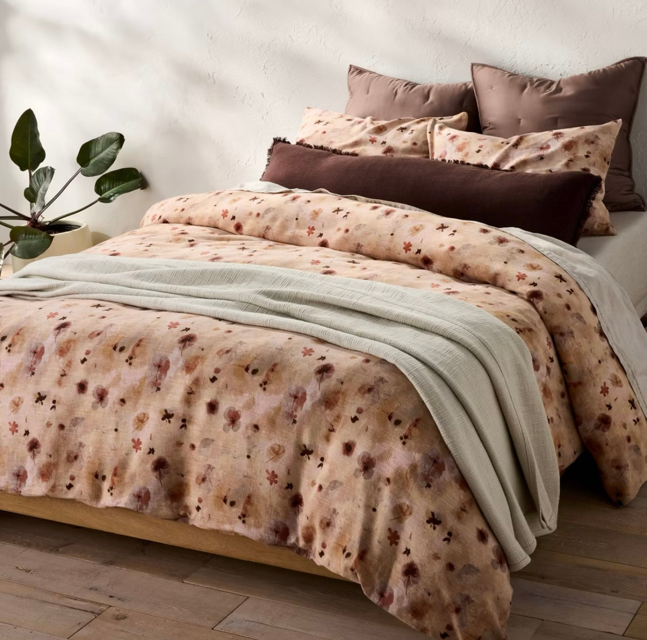 DUVET COVER KING y Fundas de Almohada | Mezcla de Lino CASALUNA™