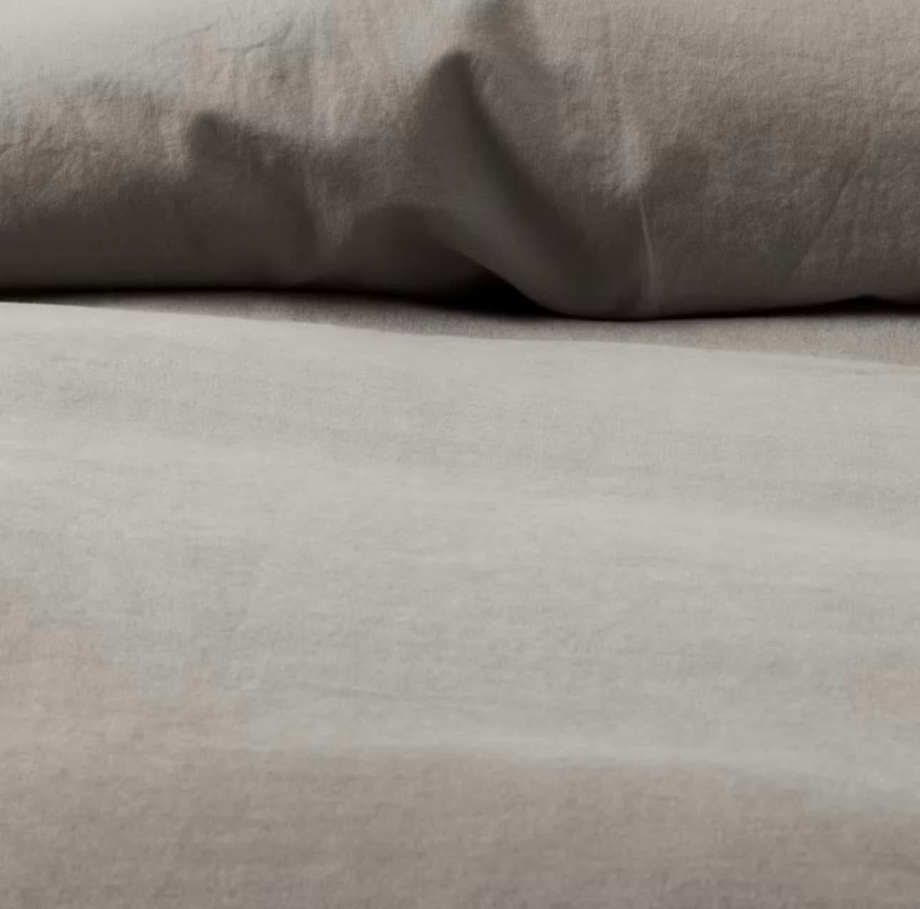DUVET COVER Y FUNDAS DE ALMOHADA DE TERCIOPELO DE ALGODÓN - THRESHOLD™