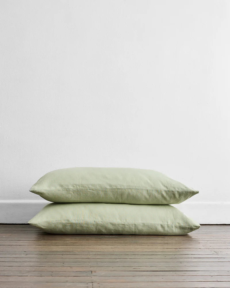 KING Set de 2 Fundas | 100% Lino Francés