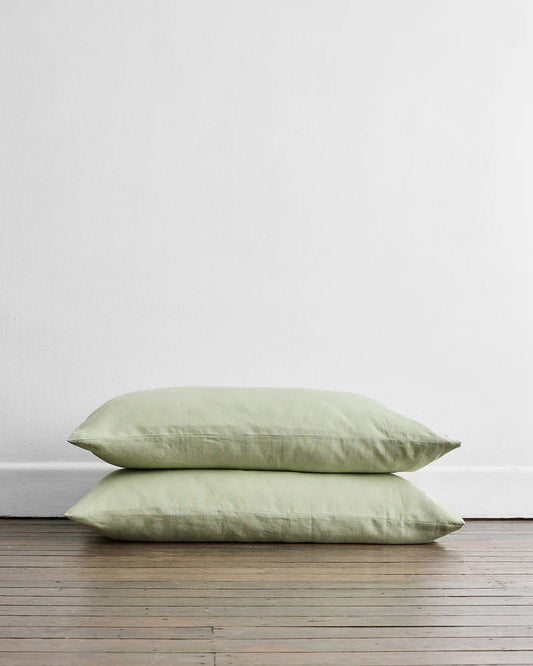 KING Set de 2 Fundas | 100% Lino Francés