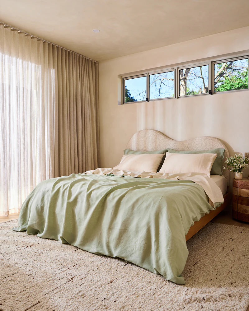 KING Set de 2 Fundas | 100% Lino Francés