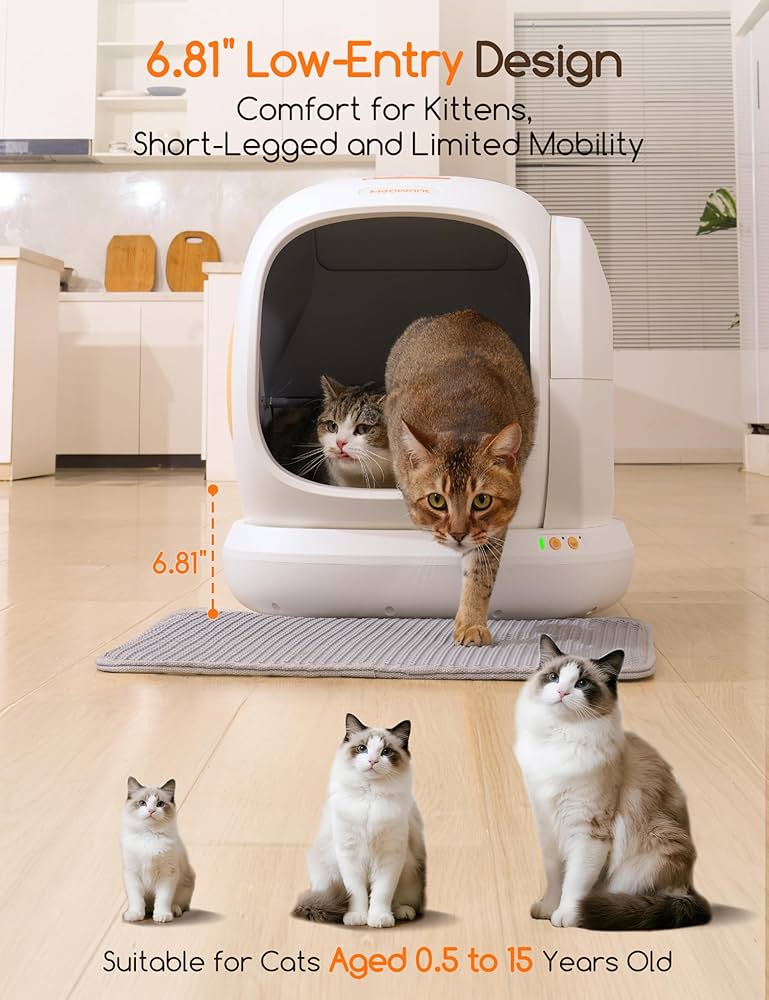 Caja de Arena para Gatos Autolimpiante | Meowant™