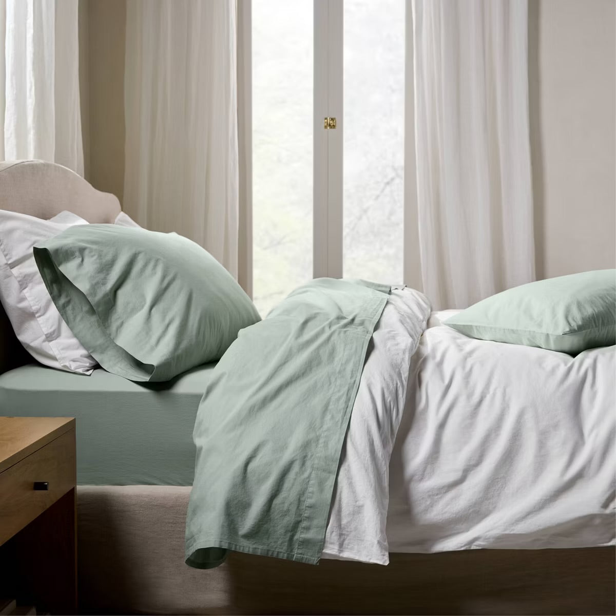 KING Juego de Sábanas | 100% Algodón Orgánico | PARACHUTE™