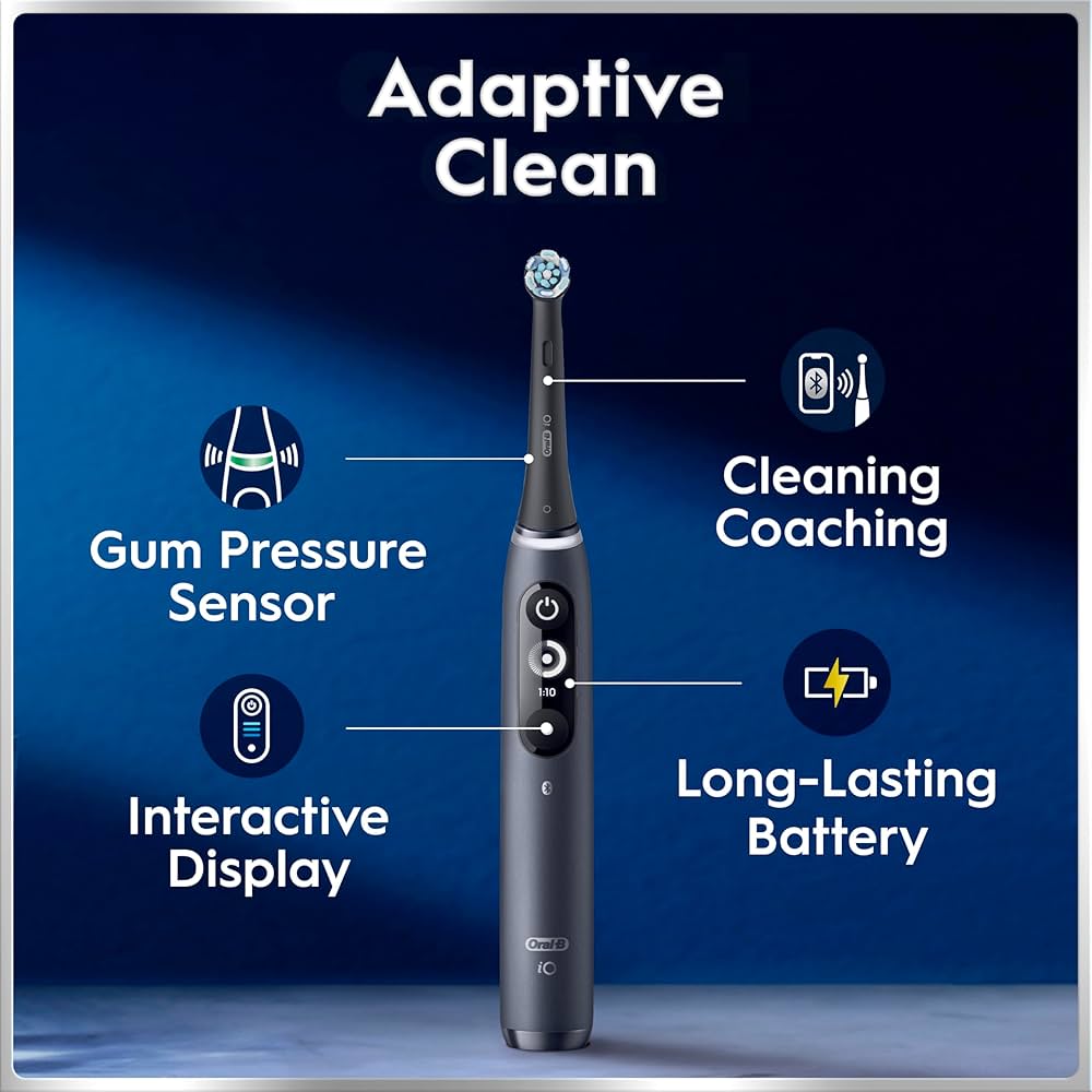 Cepillo Eléctrico Oral-B iO Series 7 | Onyx Black
