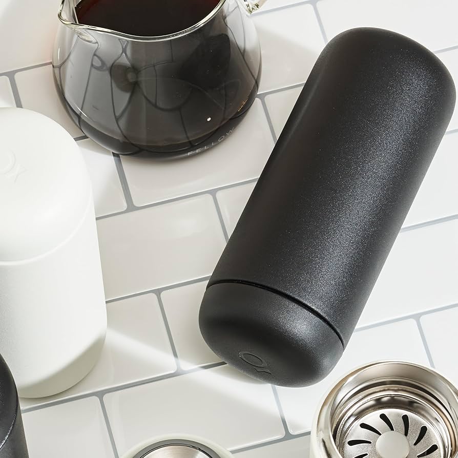Fellow Carter Move Taza de Viaje | 473 ml | Matte Black