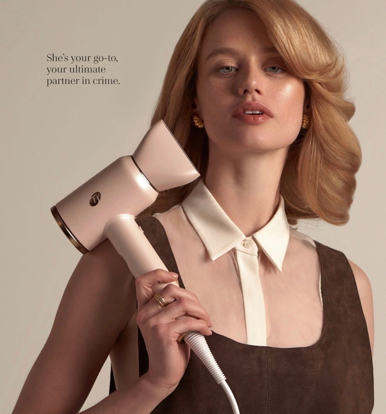 T3 Aire IQ | Secadora Inteligente Profesional | SATIN BLUSH