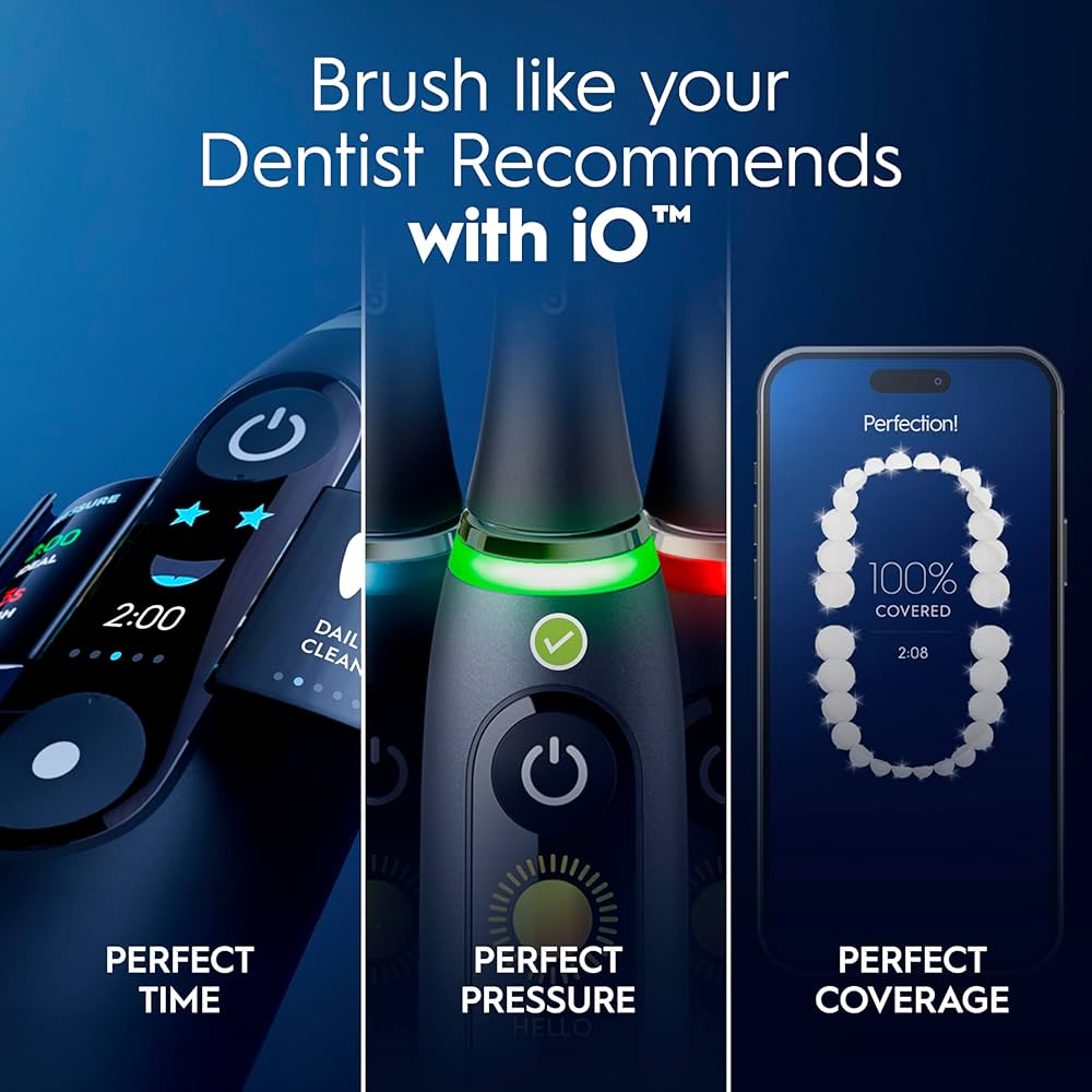 Cepillo Eléctrico Oral-B iO Series 7 | Onyx Black