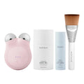 NUFACE MINI+ Facial Toning Routine Bundle | Sandy Rose
