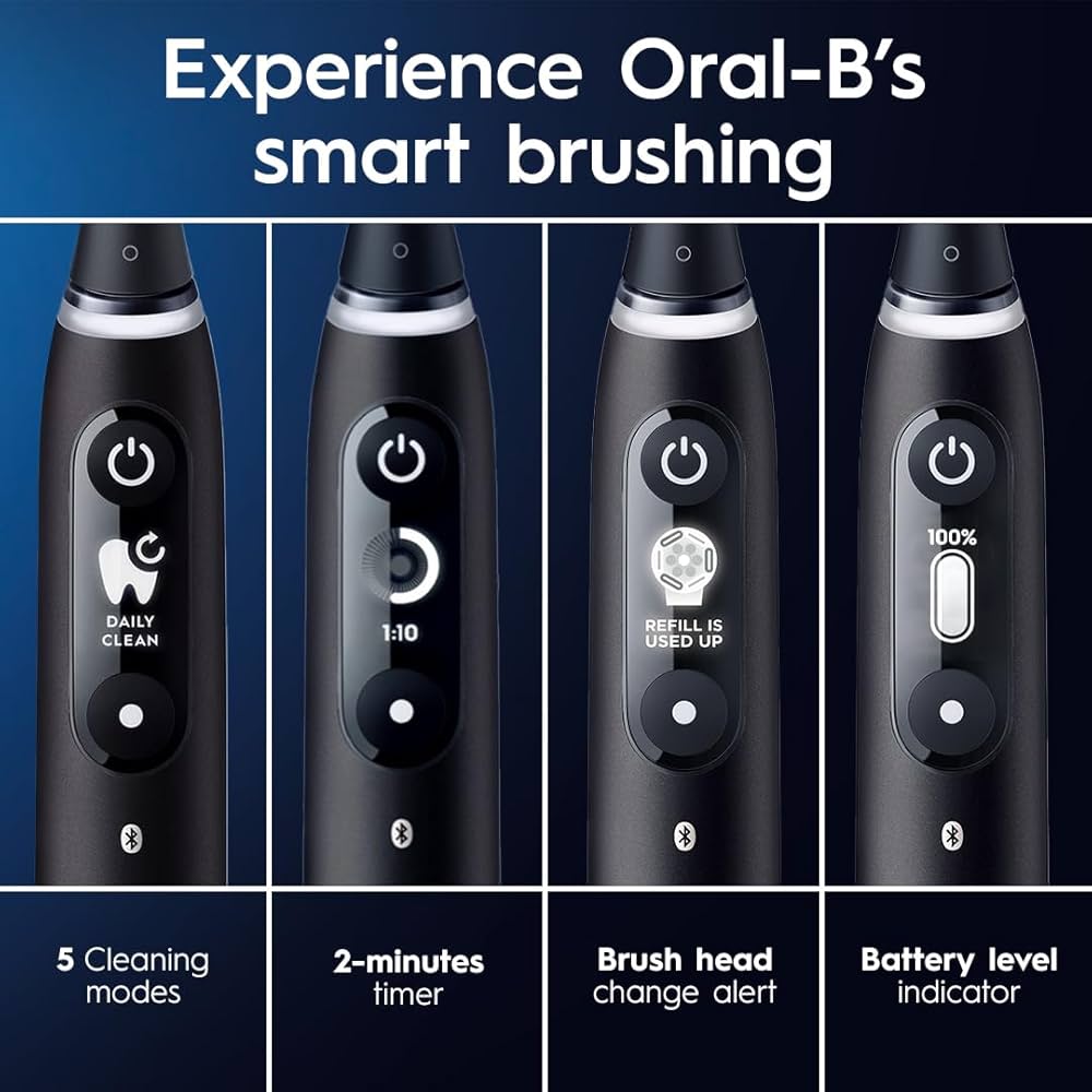 Cepillo Eléctrico Oral-B iO Series 7 | Onyx Black