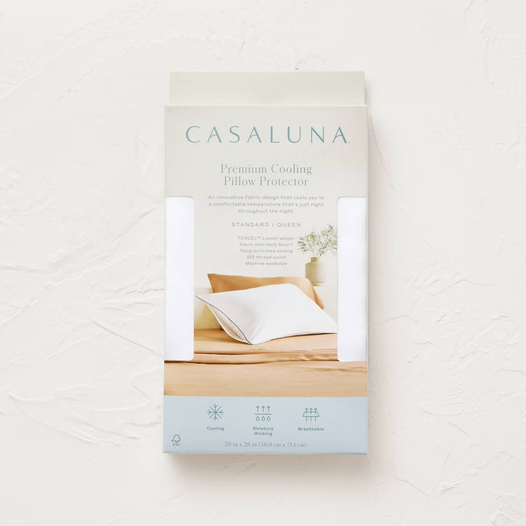 KING Protector de Almohada Cooling | TENCEL™ Lyocell | 320 Hilos | CASALUNA™