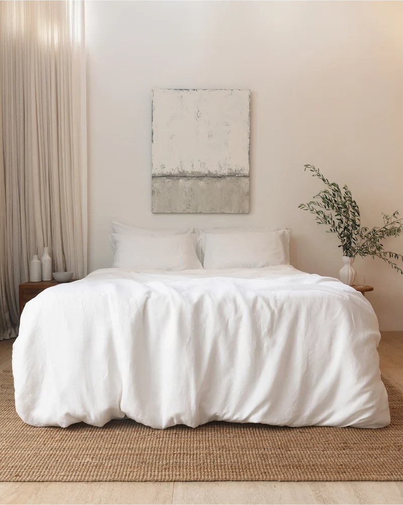 Duvet Cover 100% Lino Frances king/CalKing | Bed Threads™