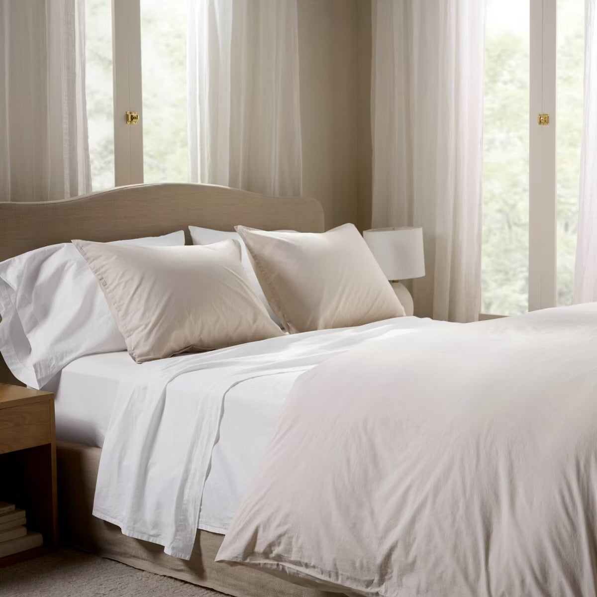 Full/Queen Duvet Cover + Fundas | 100% Algodón Orgánico | PARACHUTE™