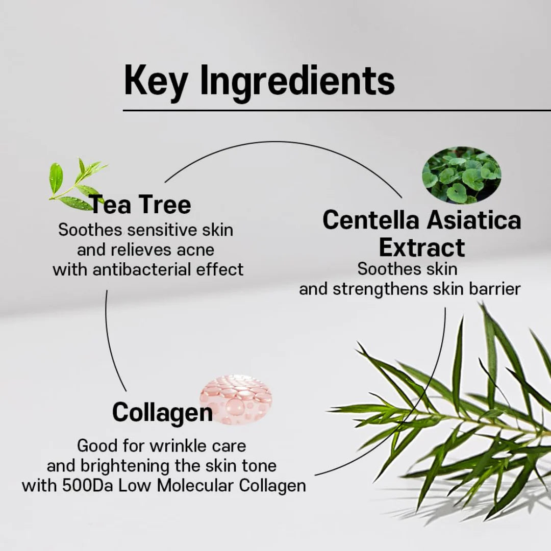 Sungboon Editor Deep Collagen Cica Tea Tree Soothing Mask