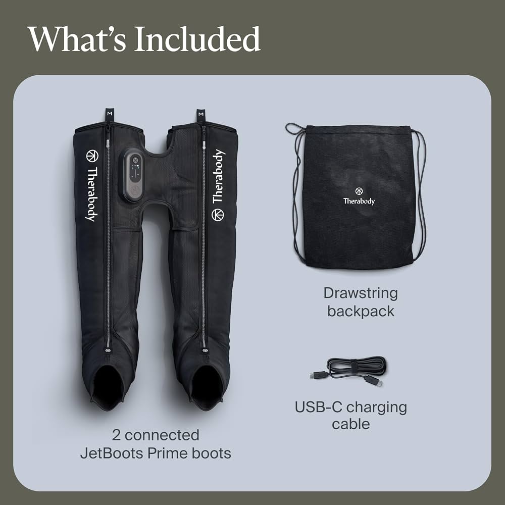 THERABODY JETBOOTS PRIME™ | Botas de Compresión Inalámbricas