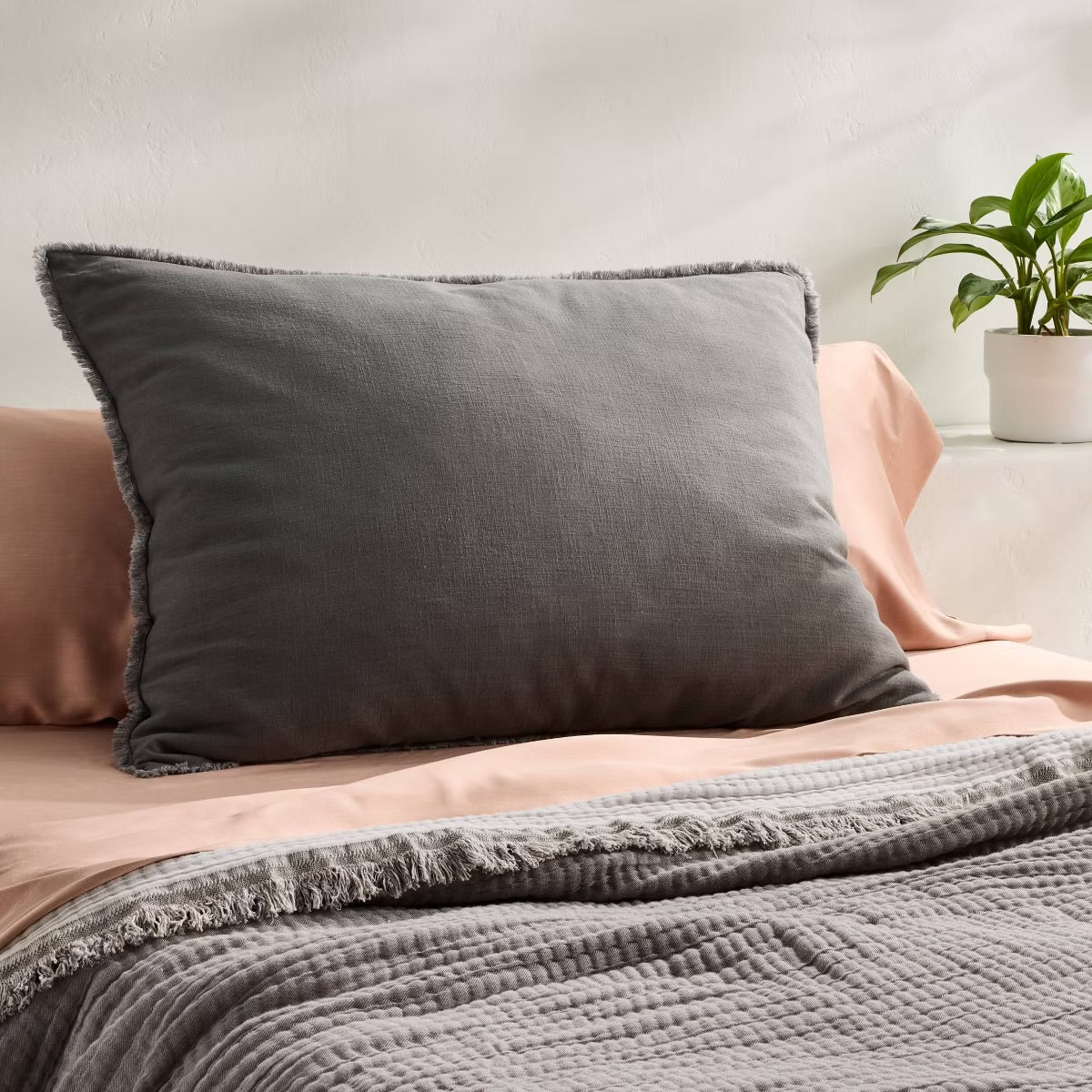 Almohada Decorativa King Euro Size | CASALUNA™ ¡𝘚𝘰𝘭𝘰 𝘲𝘶𝘦𝘥𝘢 1!