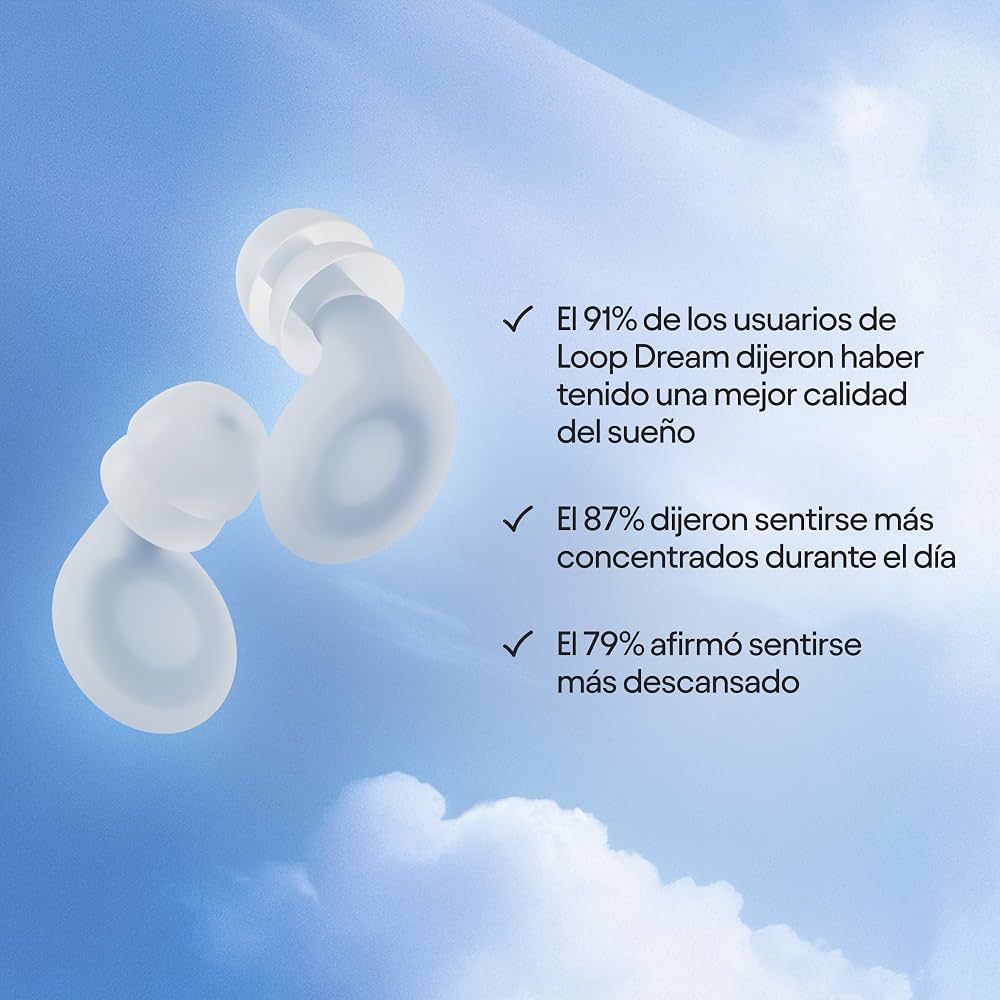 LOOP DREAM™ – Tapones Auditivos para Dormir