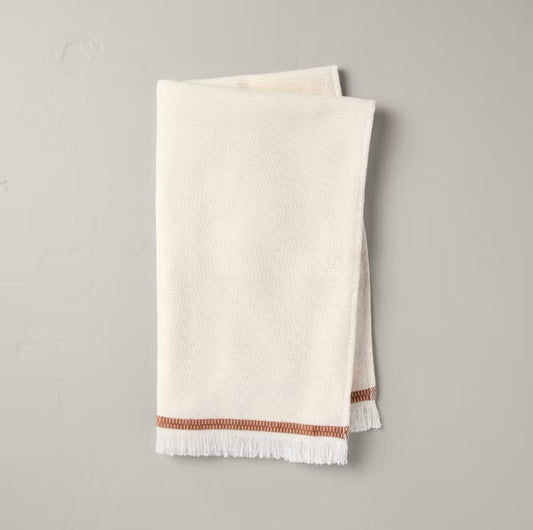 Toalla de Mano | 100% Algodón de Rayas  HEARTH & HAND™