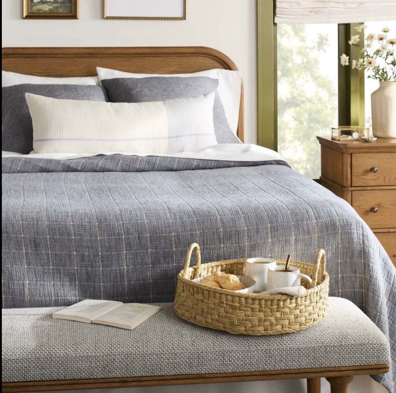 Cesta de Almacenamiento Decorativa | Tejido de Hierba Marina | HEARTH & HAND™ 𝙎𝙩𝙤𝙘𝙠 𝙡𝙞𝙢𝙞𝙩𝙖𝙙𝙤 2 𝙙𝙞𝙨𝙥𝙤𝙣𝙞𝙗𝙡𝙚𝙨