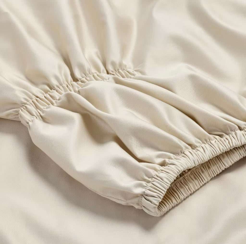 QUEEN Set de Sábanas 100% Algodón Satén 500 Hilos | CASALUNA™