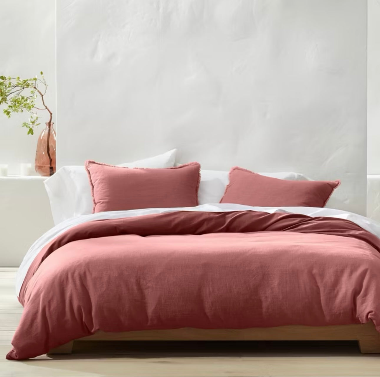Duvet Cover King 3 Piezas | Mezcla de Lino CASALUNA™ Ideal para camas King y Cal King