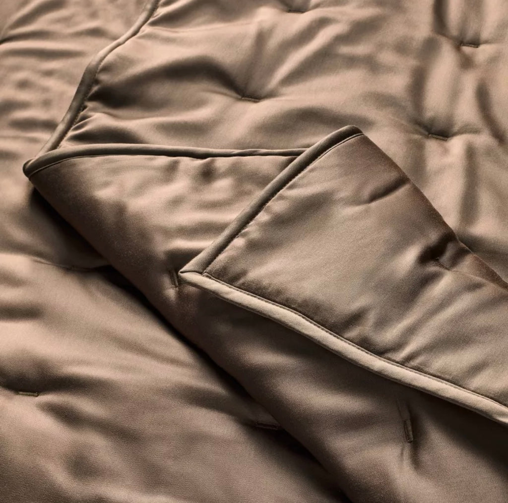 Colcha y Fundas de Almohada a Juego | Rayón de Bambú | CASALUNA™