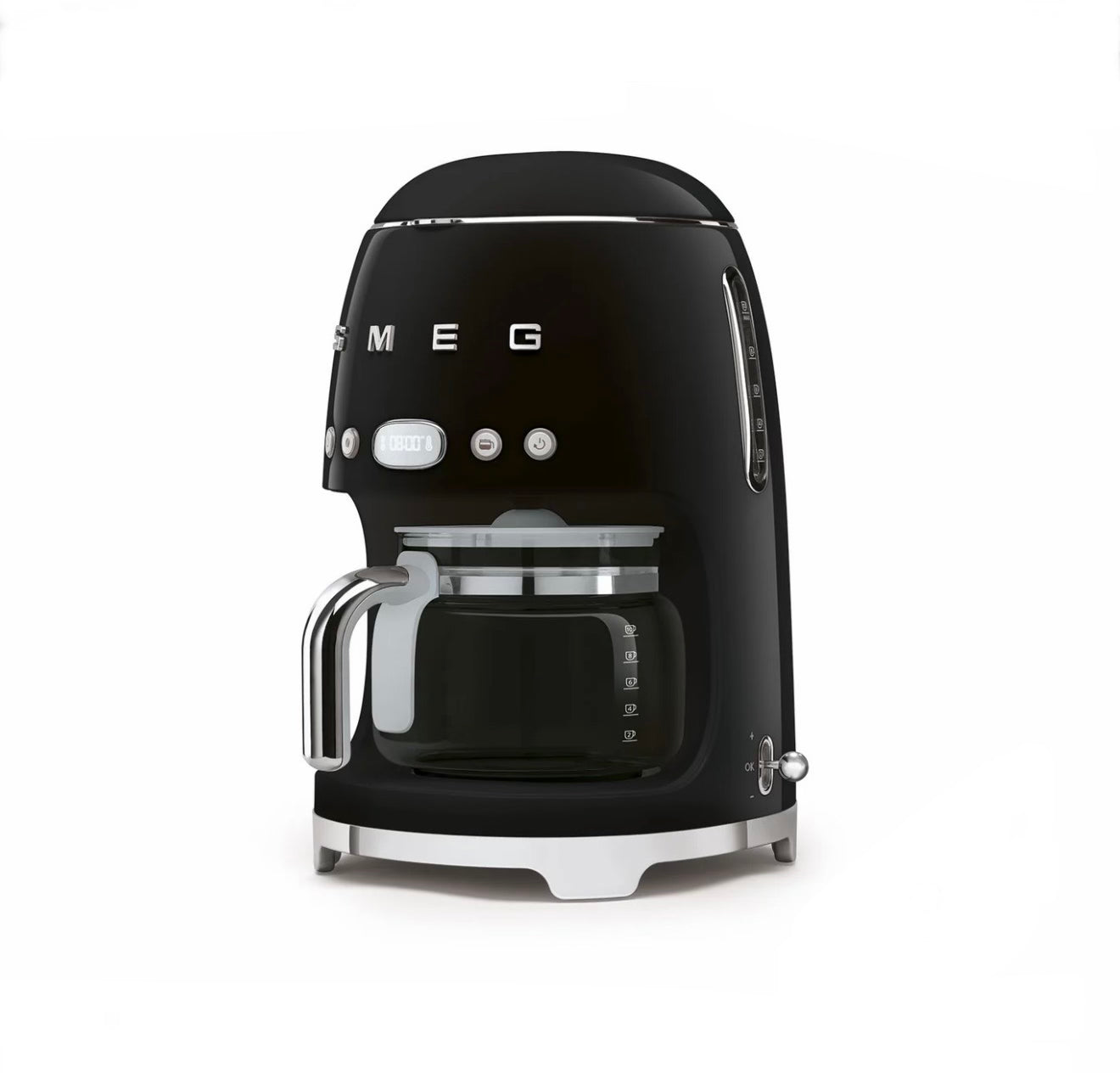 Cafetera SMEG 50’s Style | 10 Tazas | Negro