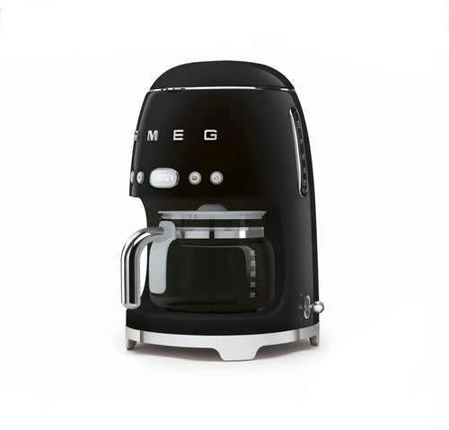 Cafetera SMEG 50’s Style | 10 Tazas | Negro