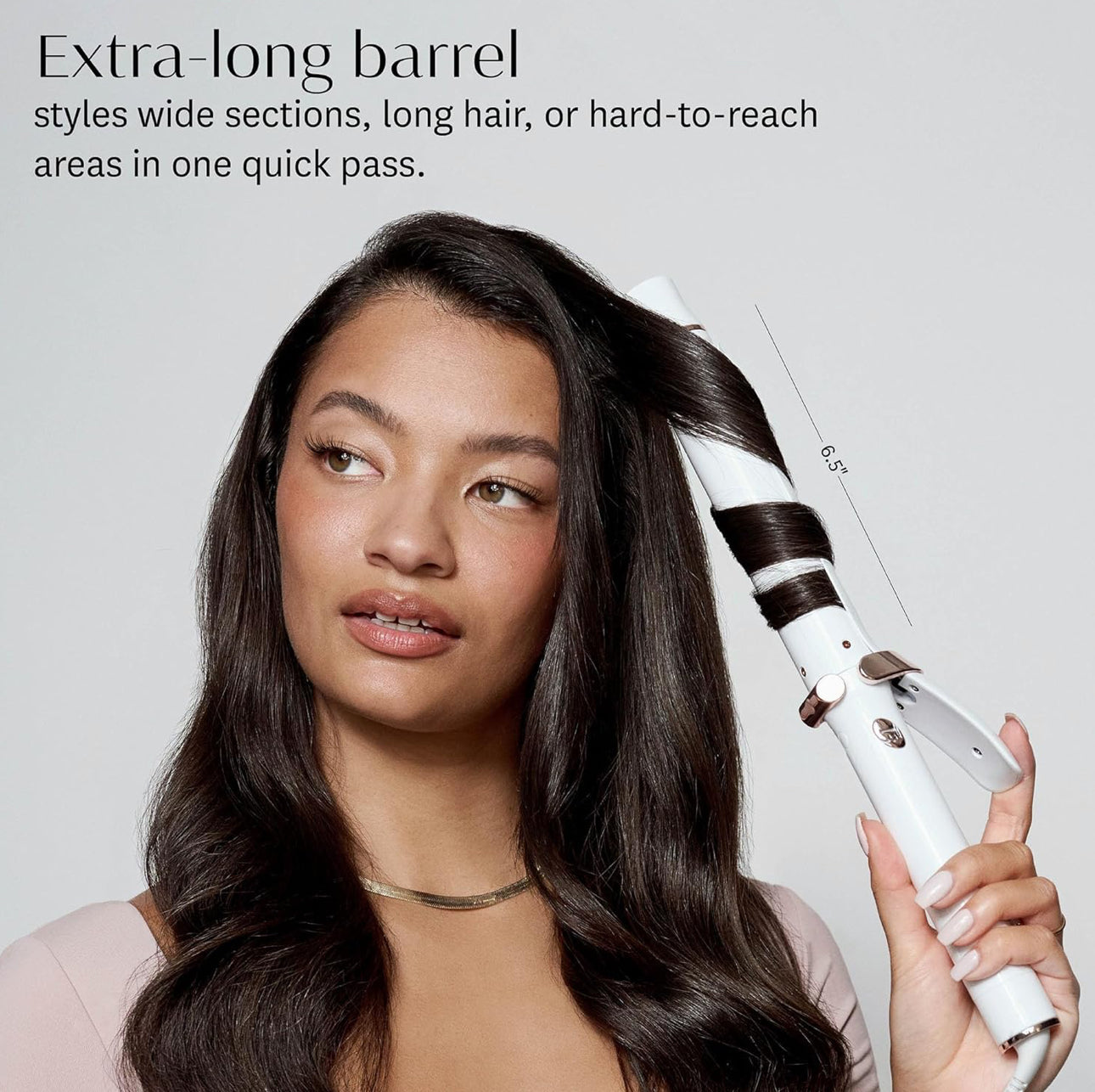 Rizador T3 SinglePass Curl X | Barril Extra Largo de 1.25