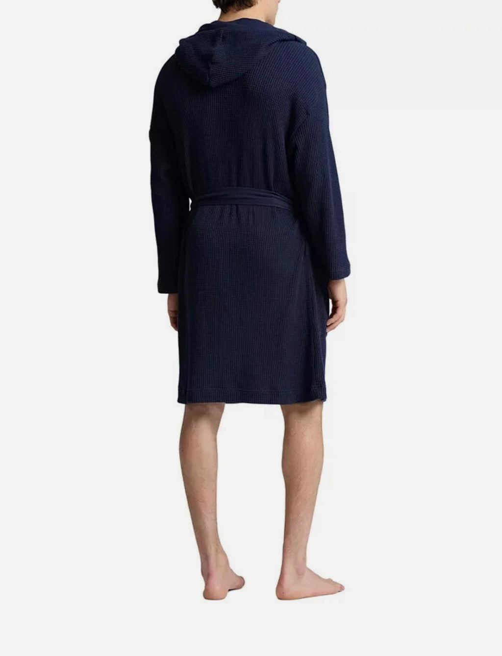 Polo Ralph Lauren | Bata Térmica con Capucha para Hombre | Talla S/M| Waffle Knit