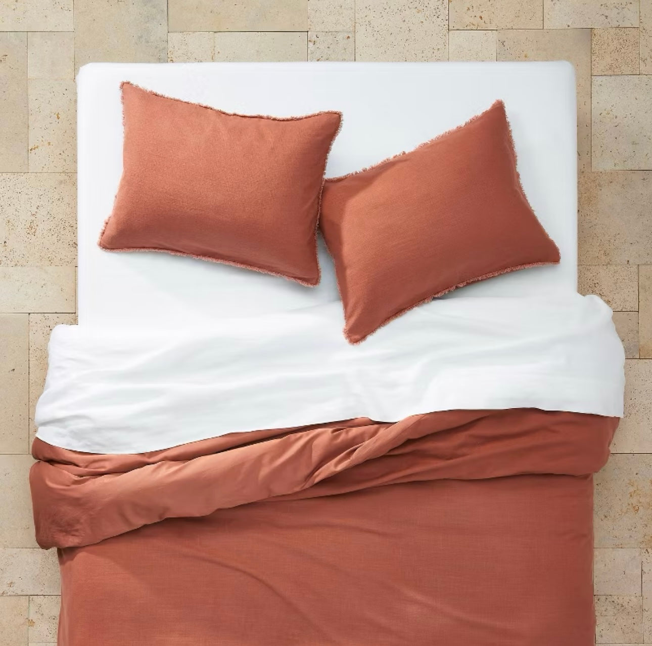 DUVET COVER + Fundas de Almohada | Mezcla de Lino CASALUNA™ Ideal para camas King y Cal King ¡𝘚𝘰𝘭𝘰 𝘲𝘶𝘦𝘥𝘢 1!