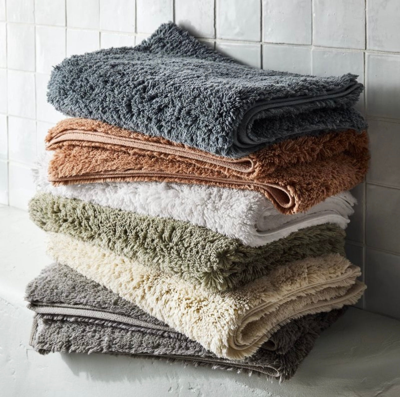 Alfombra de Baño Modal Blanca | 100% Algodón de Felpa | CASALUNA™