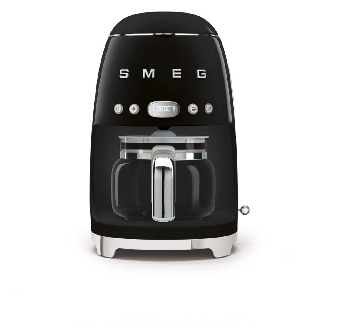 Cafetera SMEG 50’s Style | 10 Tazas | Negro