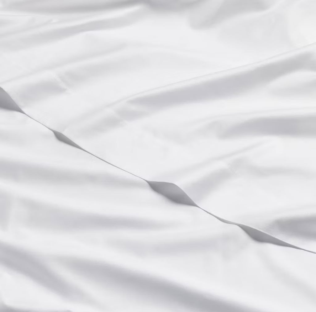 QUEEN Set de Sábanas 100% Algodón Satén 500 Hilos | CASALUNA™