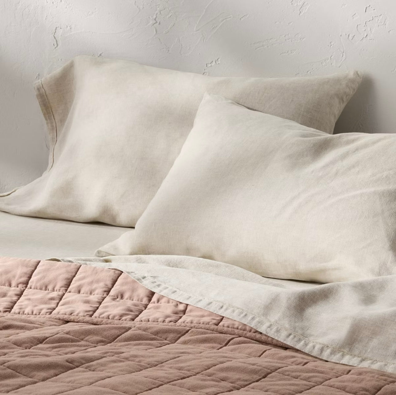 Set de 2 Fundas de Almohada Standard | 100% Lino Europeo | CASALUNA™