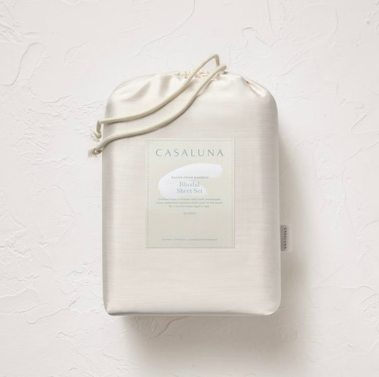 Matrimonial Juego de Sábanas 400 Hilos Rayon de Bambú | CASALUNA™