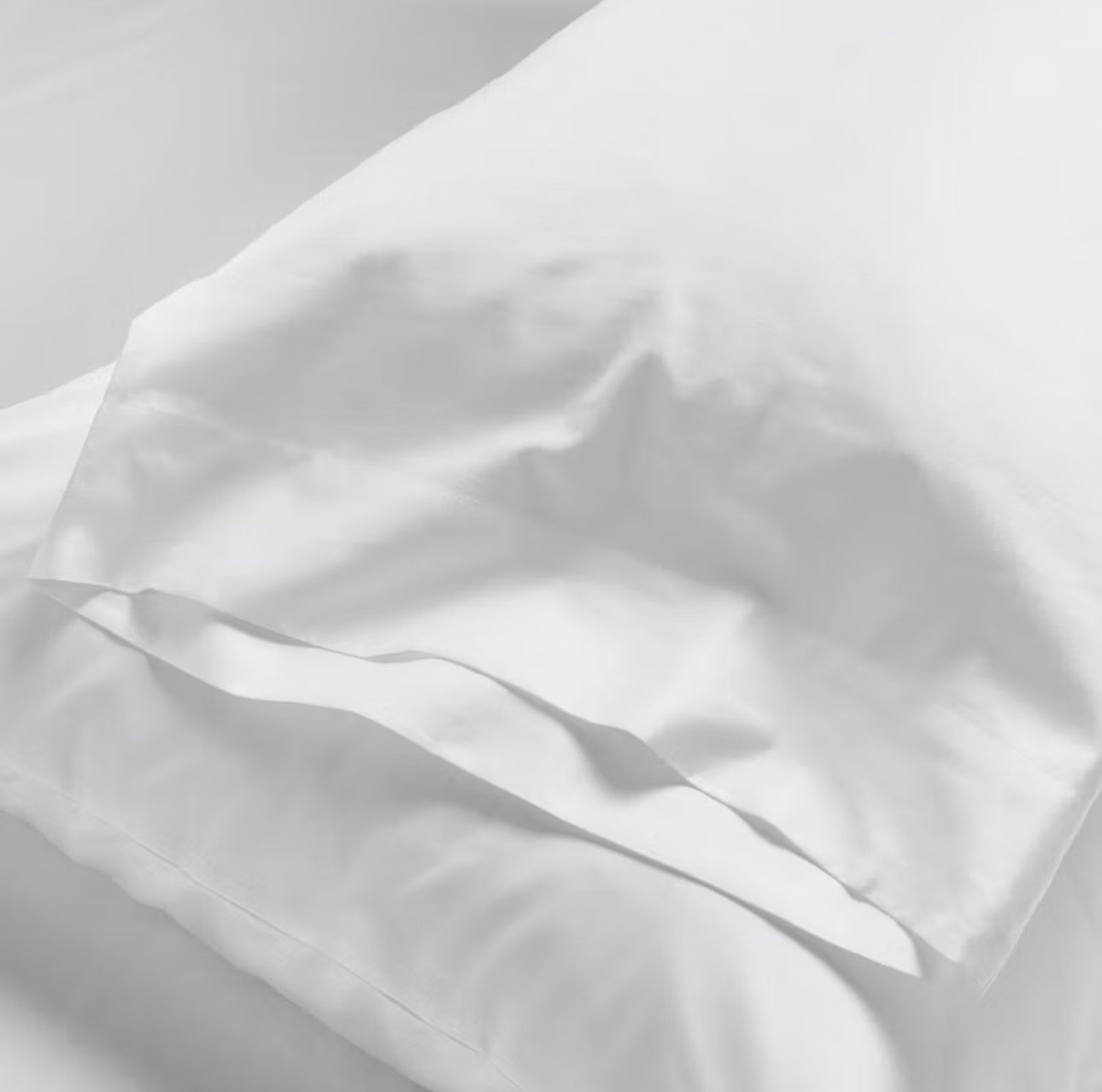 QUEEN Set de Sábanas Lisas de Percal Supima Lavado 100% Algodón 250 Hilos | CASALUNA™