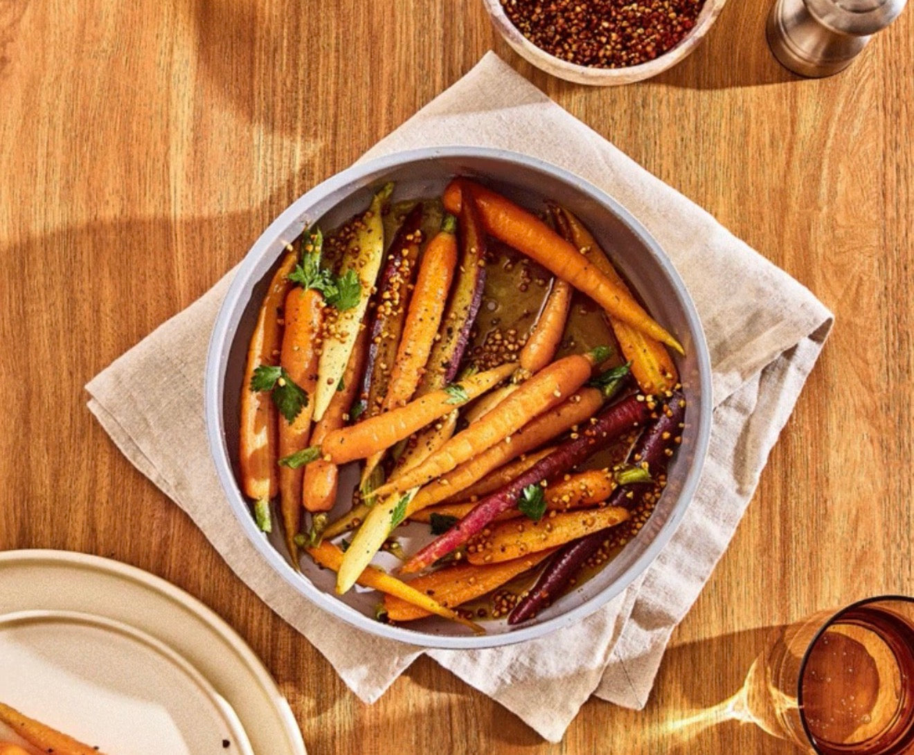 Caraway Circle Pan | 9” Non‑Stick Ceramic | Cream