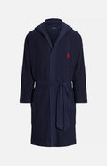 Polo Ralph Lauren | Bata Térmica con Capucha para Hombre | Talla S/M| Waffle Knit